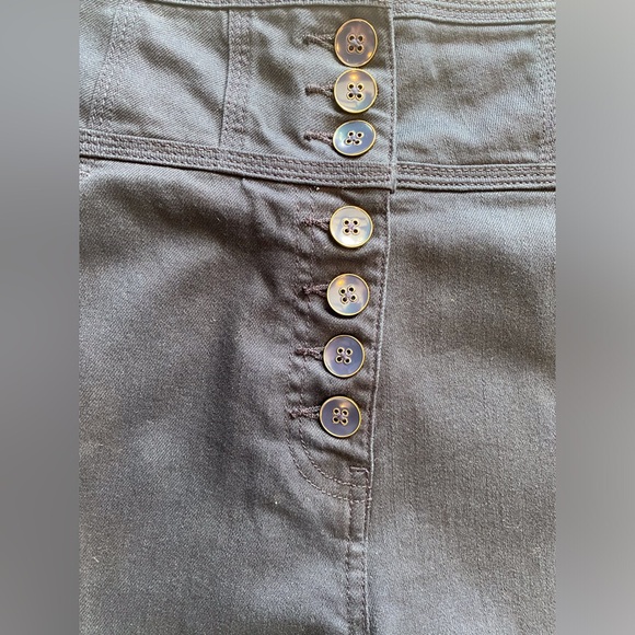 Ulla Johnson High-Rise Enamel Button Fly Pants - Picture 3 of 7